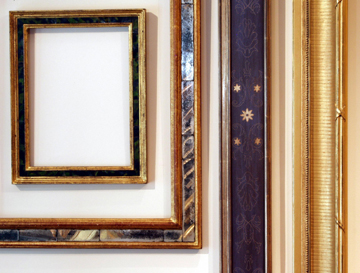 Venetian and American cove frames