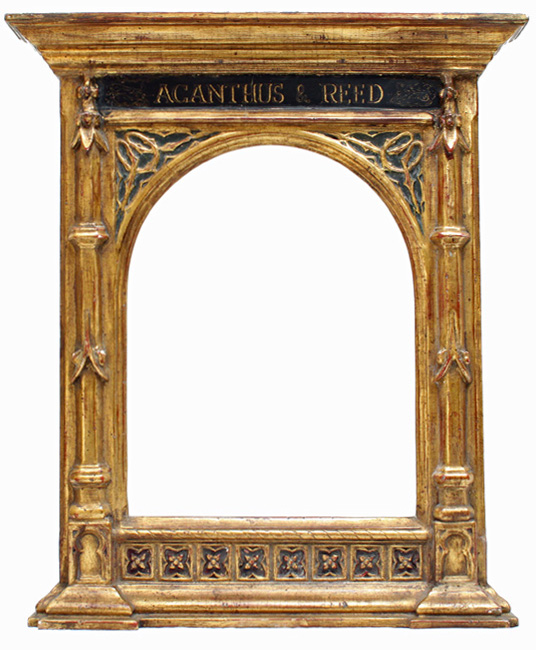 Tabernacle frame with Acanthus and Reed on the frieze